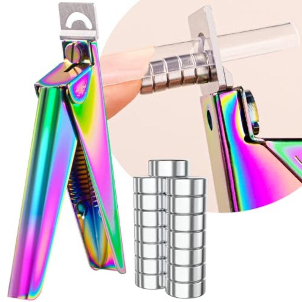 Premium Nail‎ Clippers with Magnet Sizers for Acrylic Nails